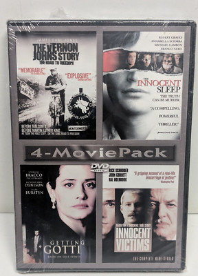 NEW Sealed Vernon Johns Story, Innocent Sleep Getting Gotti Innocent Victims DVD