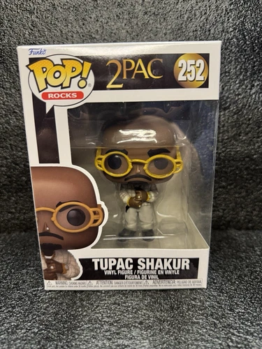 Funko POP! Rocks 2Pac Vinyl Figure - TUPAC SHAKUR (Loyal to the Game) #252 -NM/M
