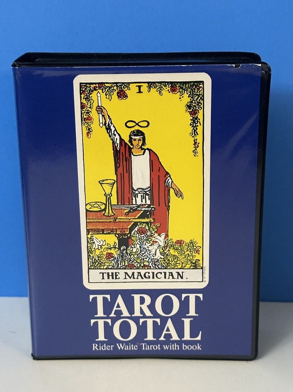 Total Rider Tarot Total Rider Waite Tarot Cards With Book EUC | eBay