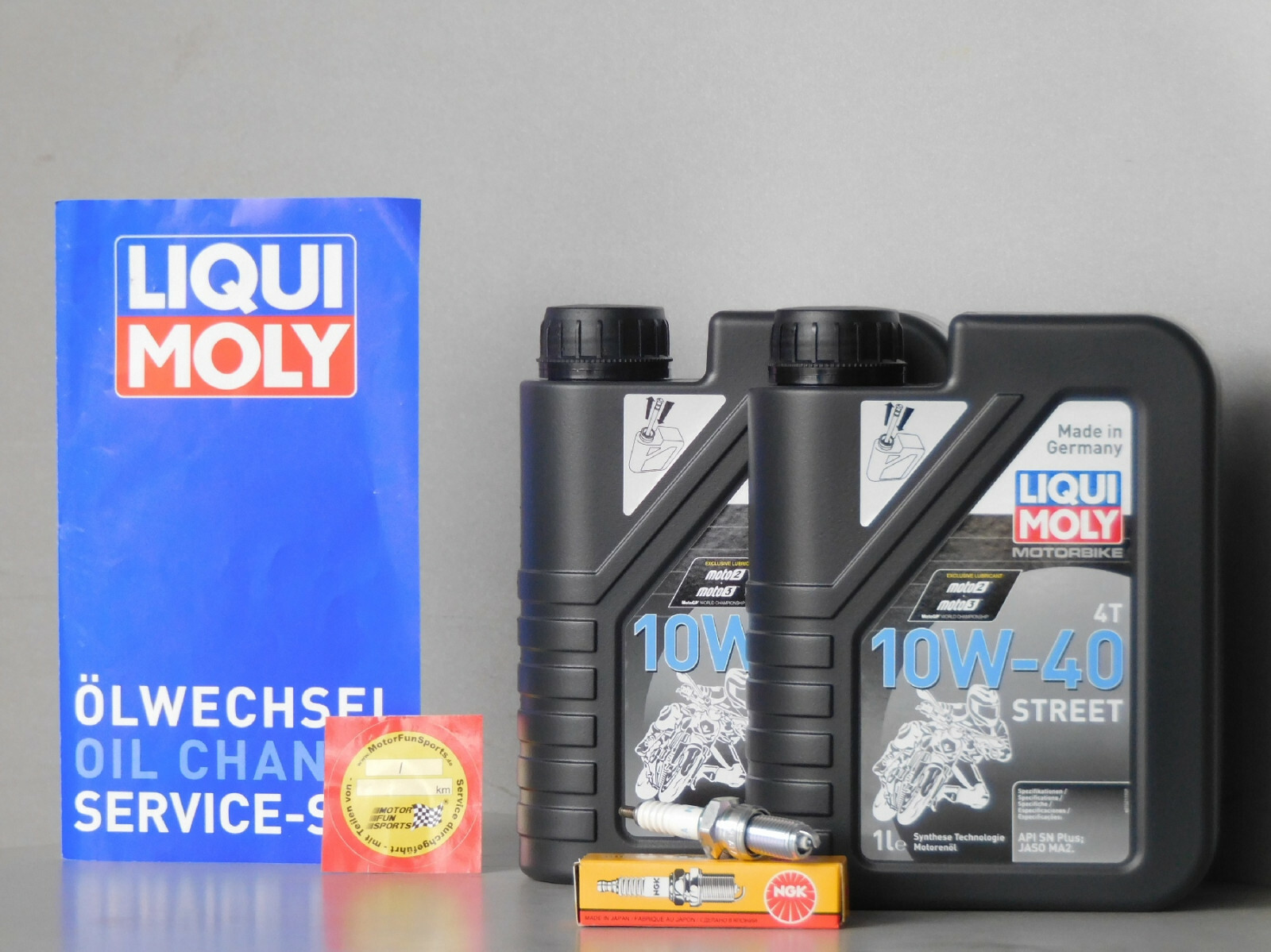 Maintenance Set Honda PS 250 Big Ruckus, Spark Plug, Inspection