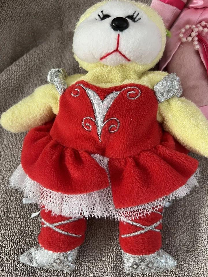 Beanie Kids Collectables - Christina - Muriel - Talia - 3 Girl Bears - Retired - image 2 of 4