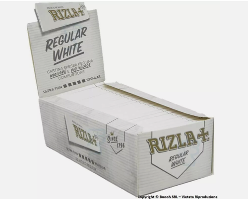 5000 Cartine Rizla Bianche Corte białe pudełko da 2x 50 libretti - Zdjęcie 2 z 2