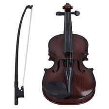 Kids Violin Toy Instrument Realistic Looking Educational Simulation Mini Violin