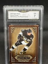 2005 Upper Deck Diary Of A Phenom Sidney Crosby Rc #DP30 GMA 7