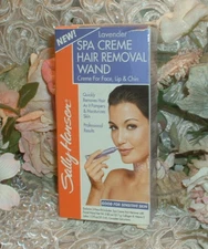 SALLY HANSEN ~ Facial Hair Remover Cream WAND  ~ Lip Brow Chin 