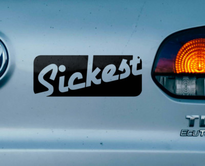 SICKEST Racing Vinyl Aufkleber Autoaufkleber Laptop Heckscheibe Sticker