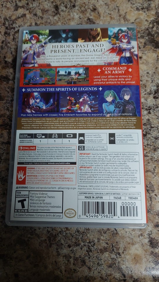 Fire Emblem Engage CIB Nintendo Switch eBay
