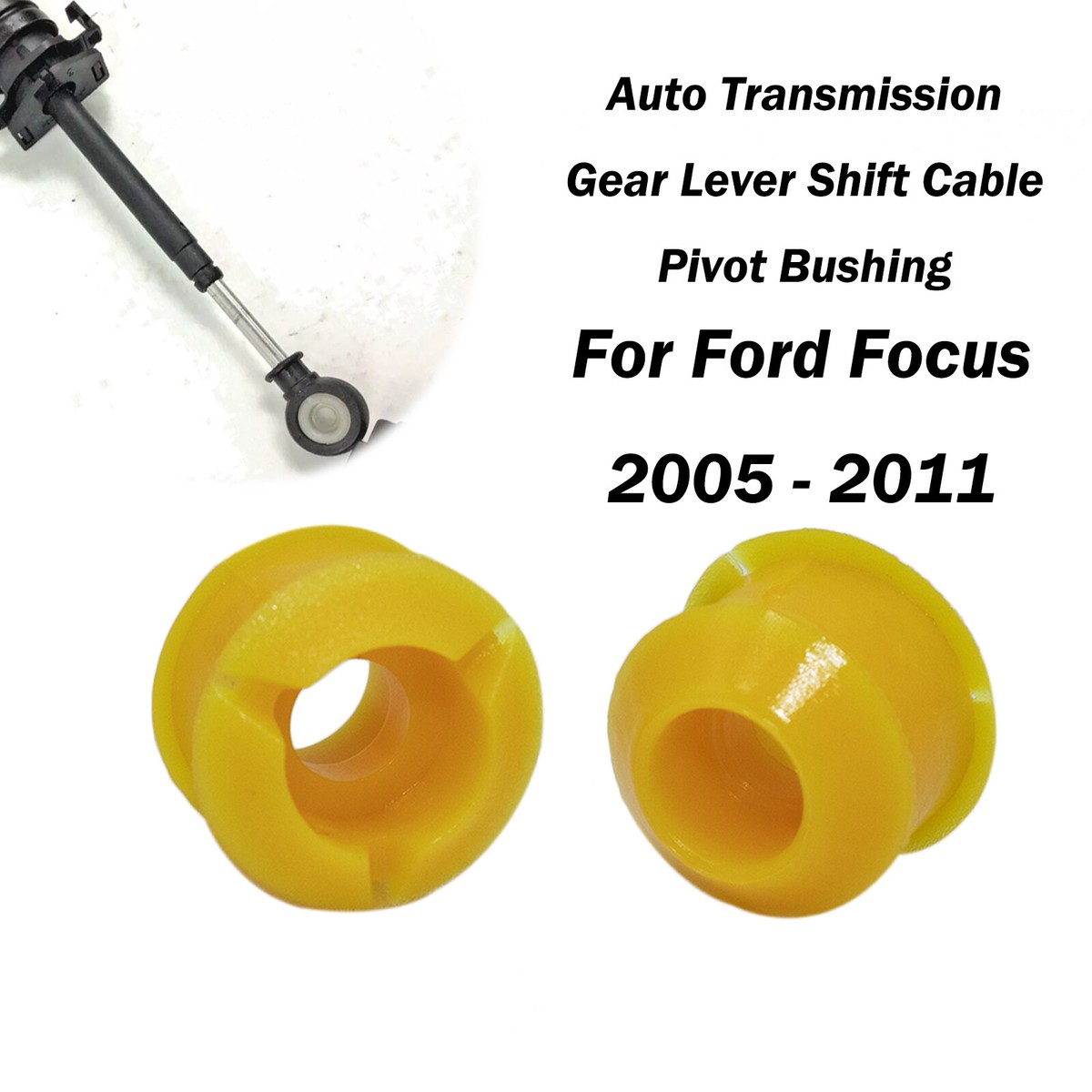 2Pcs Gear Selector Lever Linkage Shift Cable Bushing For Ford