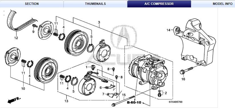 【専用】blenda63 Amazon.com: Honda Genuine 56992-RNA-A03 Power Steering Pump