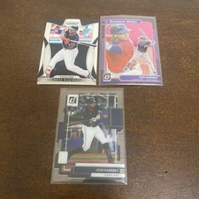 Jose Ramirez 2021 Diamond Kings Pink Prizm 2022 Clearly Donruss & 2019 Prizm