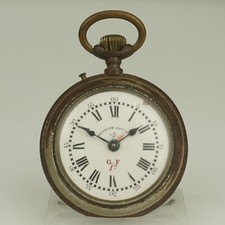 Rare ROSKOPF 1a Antique Pocket Watch Men's no fusee duplex chronometer repeater