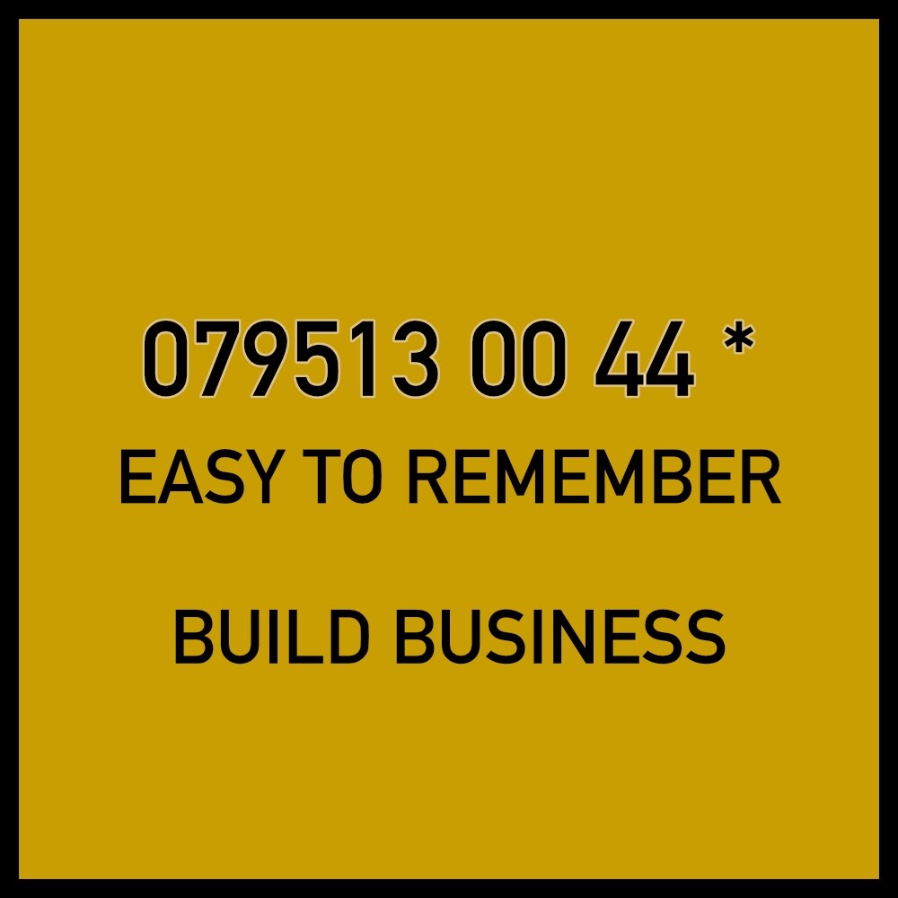 EE Premium Gold number Sim card. exclusive VIP easy to remember gold
