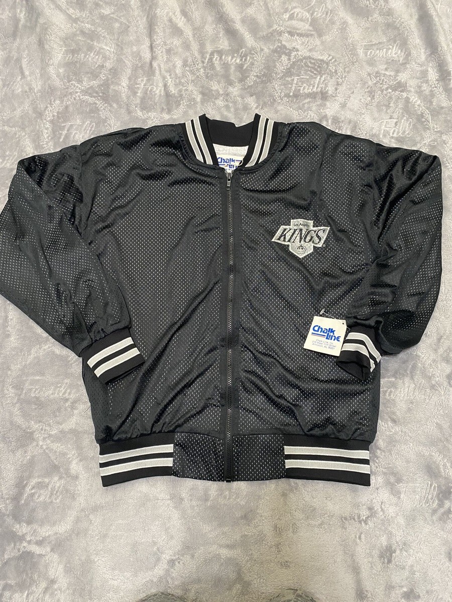 Vintage Los Angeles Kings Chalk Line Zipper Jacket Mens Size