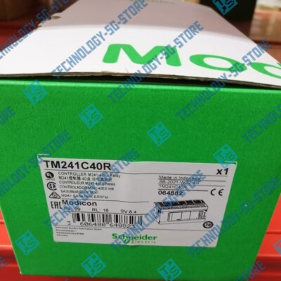 New Schneider TM241C40R programming controller