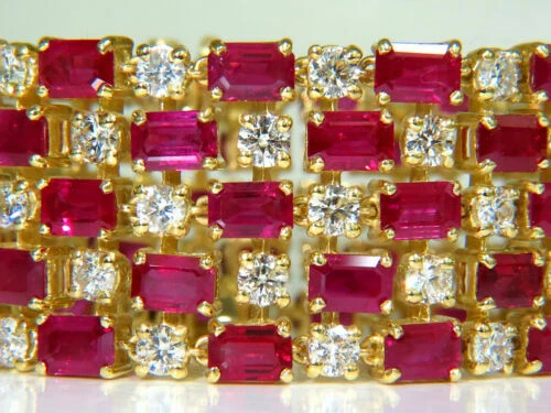 Pulseras de joyería de oro amarillo de 18 quilates