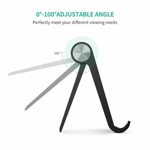 Desktop Multi-angle Stand Holder For iPad Tablet iPhone XS eReader kindle Phone - Bild 3 von 6