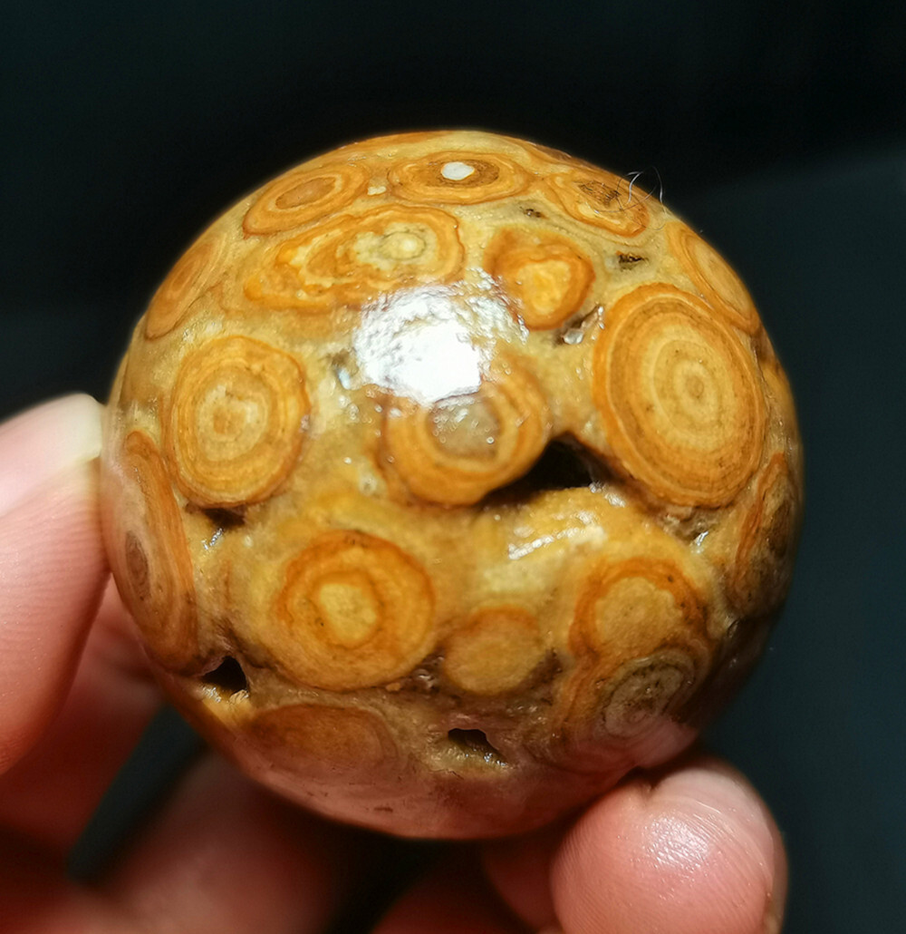 TOP 113.4G Natural Inner Mongolia Gobi Eye Agate Eye Stone Series