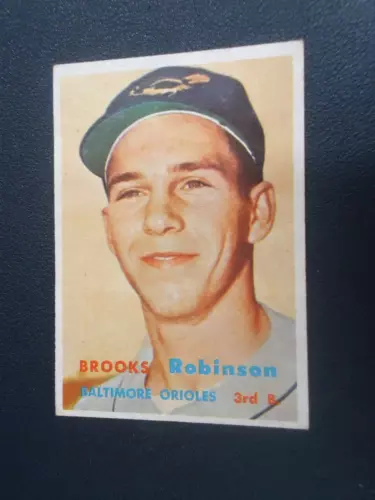 Brooks Robinson 1957 TOPPS RC #328 ORIOLES
