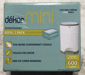 dekor mini diaper pail