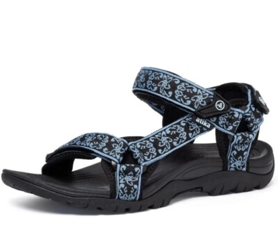 Atika Maya Womens Outdoor Hiking Sandals Ethnic Sky Size 10 Athletic Summer Shoe
