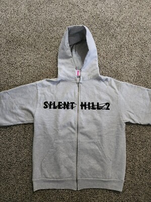 Silent Hill 2 x Online Ceramics Embroidered Zip-Up Hoodie [Large