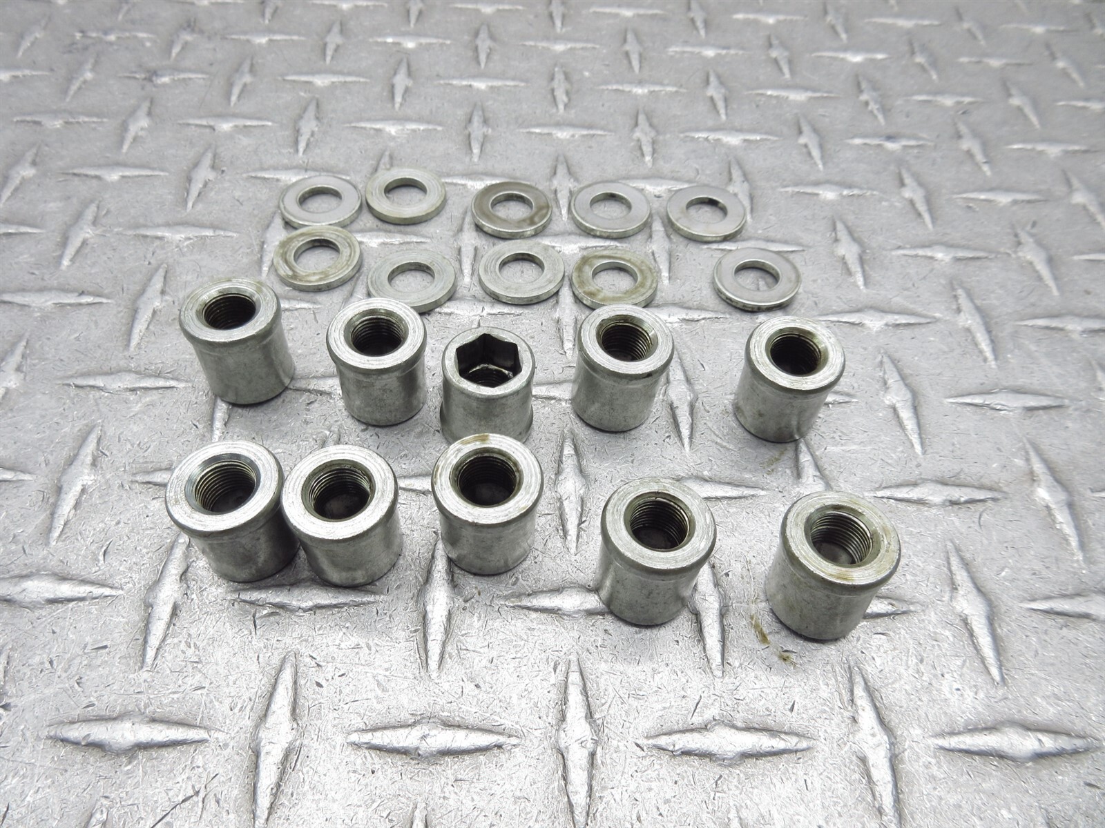2008 Ferrari F430 Spider 183524 Engine Cylinder Head Nut Washer Hardware Lot