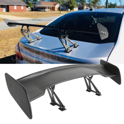 For Ford Fiesta Sedan 46'' Matte GT Style Spoiler Wing Rear Trunk Racing Spoiler