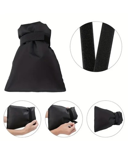 2PC Outdoor Faucet Cover Cold Winter Freeze Protection/Waterproof Black 7.5"X6" - Bild 5 von 9