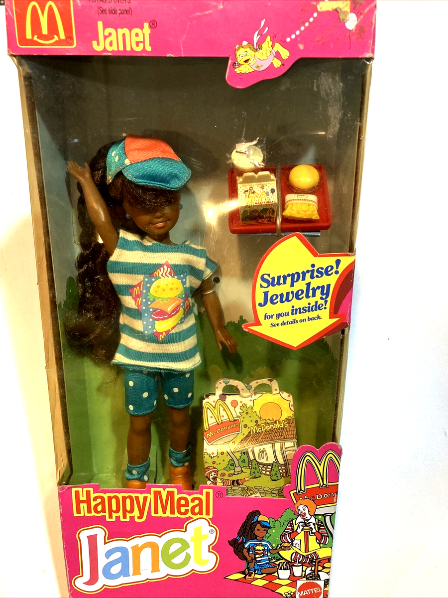New Barbie McDonald&rsquo;s Happy Meal Janet African-American vintage 