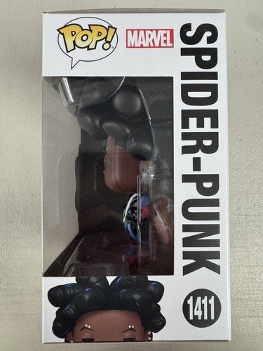 Spider-Punk 1411 ~ Spider-Man: Across the Spider-Verse ~ Funko Pop Vinyl - Picture 2 of 6