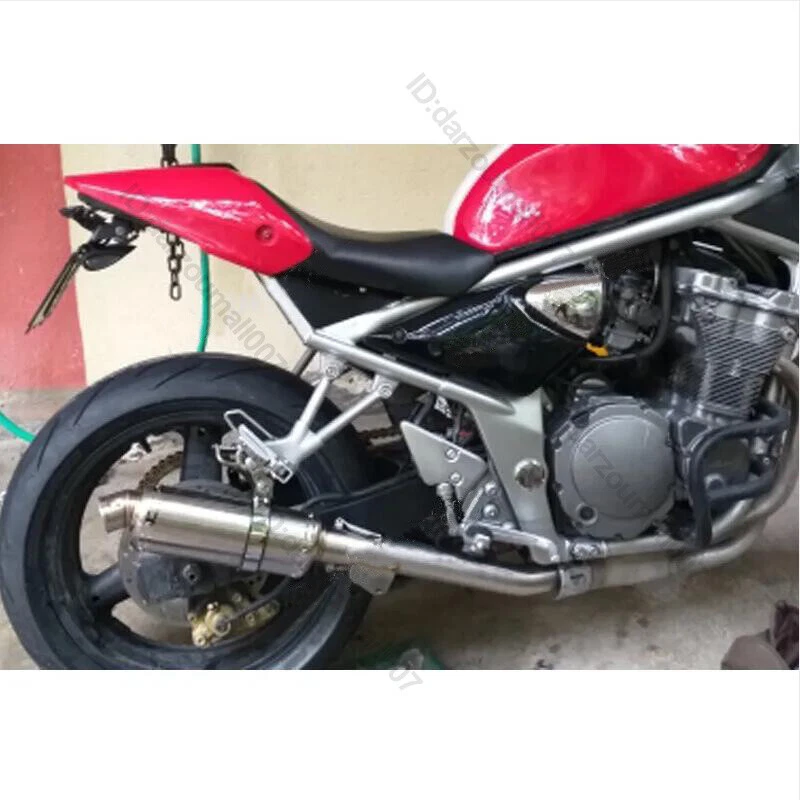 For Suzuki Bandit 600 GSF600 1200 1995-2006 Motorcycle Exhaust Pipe 51mm Muffler - Image 2 of 4