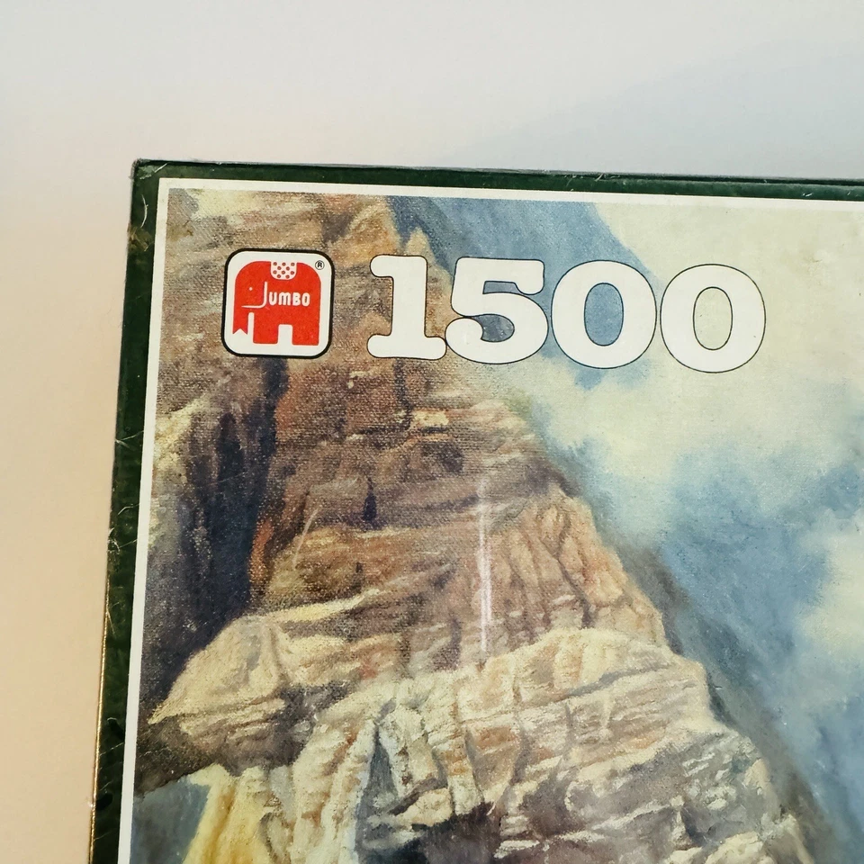 NUEVO Rompecabezas Willem S. De Beer Jumbo 1500 piezas dominio de montaña guepardo animal RARO Foto 2 de 4