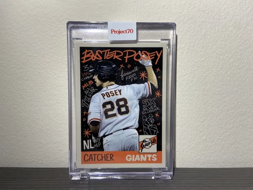 2021 Topps Project 70 Card #921 Buster Posey 1958 by Sophia Chang