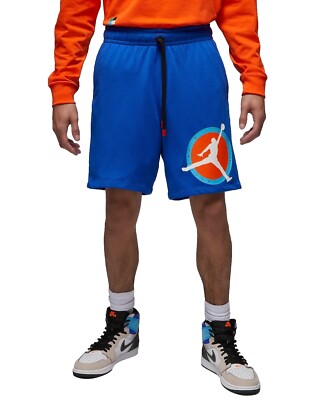 Air Jordan Flight MVP Mens  Mesh Shorts Blue