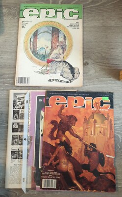 Dune Herbert 2010 Epic Illustrated #28-29 - The Last Galactus Story Comic READ!