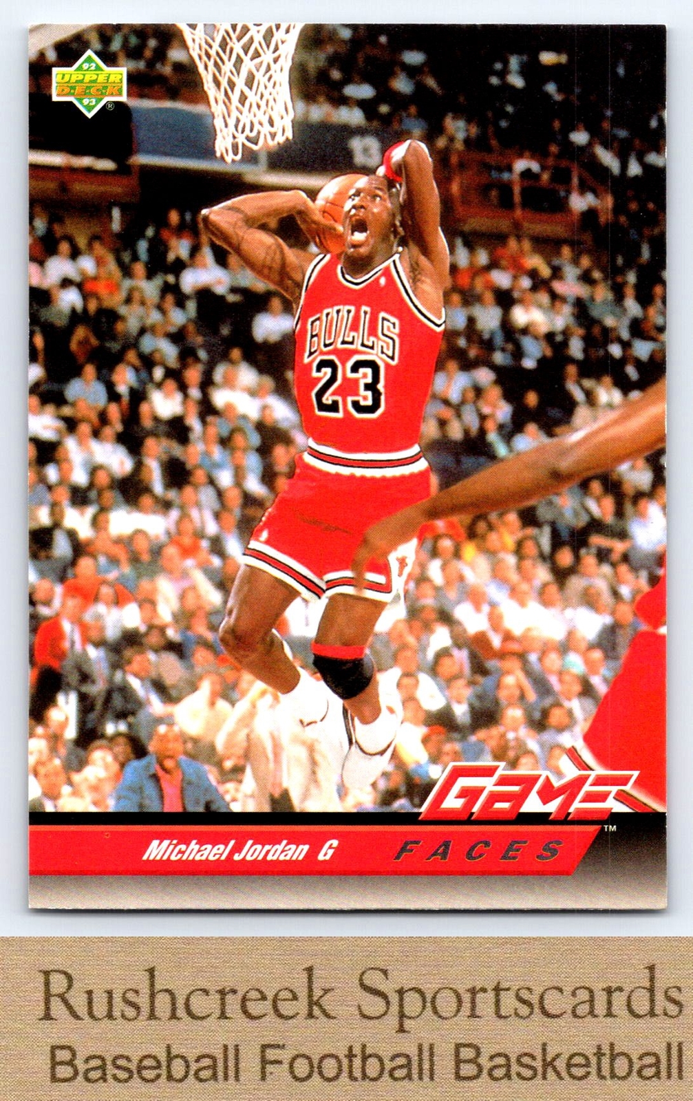 1992-93 Upper Deck #488 Michael Jordan Bulls