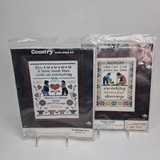 L/2 Jeremiah Junction Everlasting Love Country Praise Counted Cross Stitch 9x12"