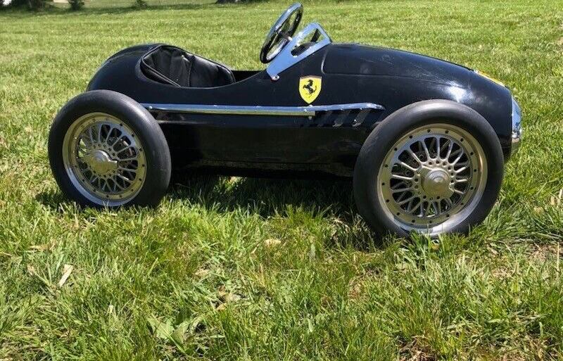 RARE 1 of 150 BLACK Giordani American Retro Ferrari 500 F2 Pedal Car | eBay