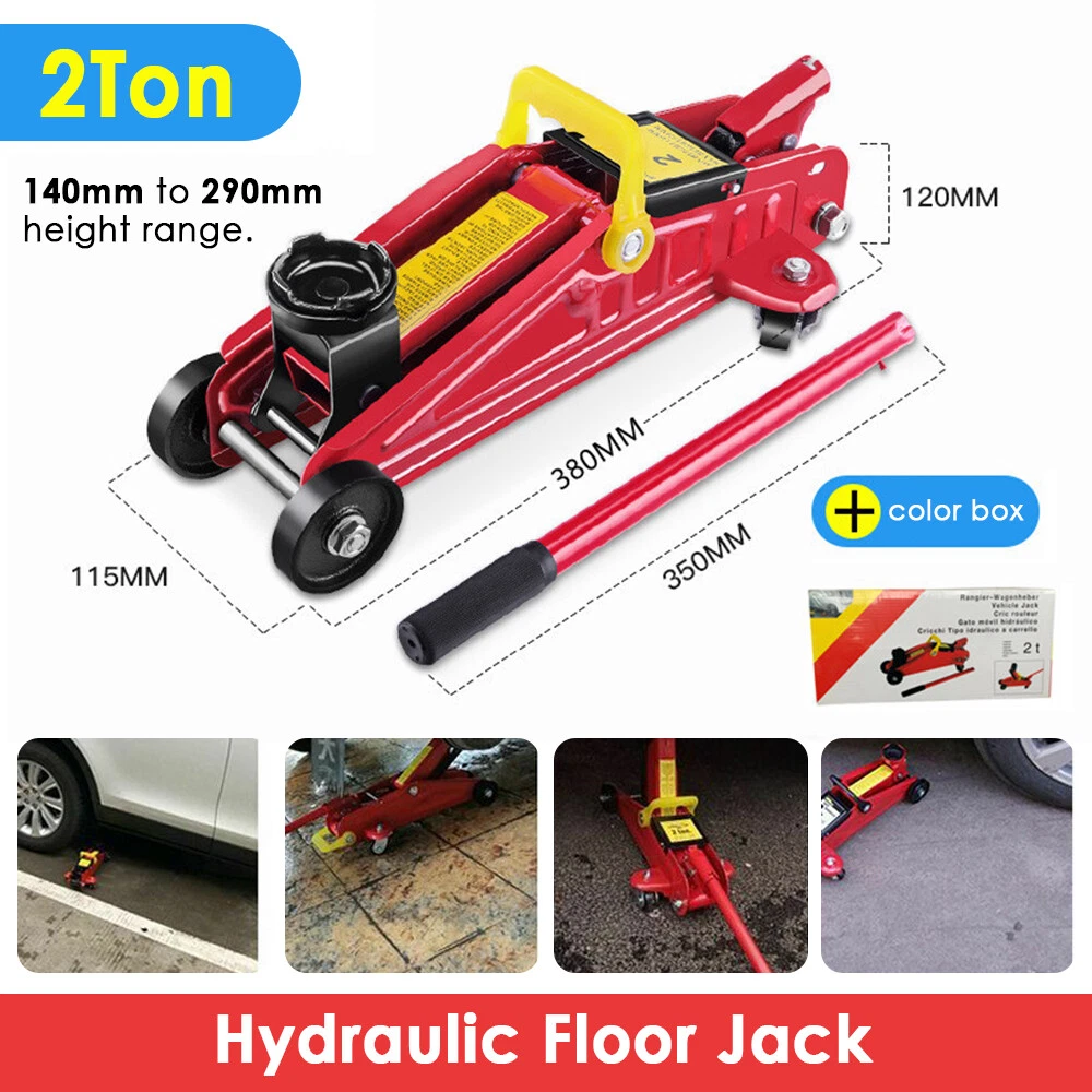 2 Ton Mini Portable Floor Jack Vehicle Car Garage Auto Small Hydraulic Lift