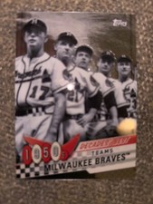 2020 Topps Chrome Milwaukee Braves Decade’s Best #DBC-8
