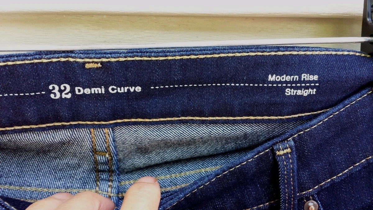 Levis demi curve modern rise shop straight