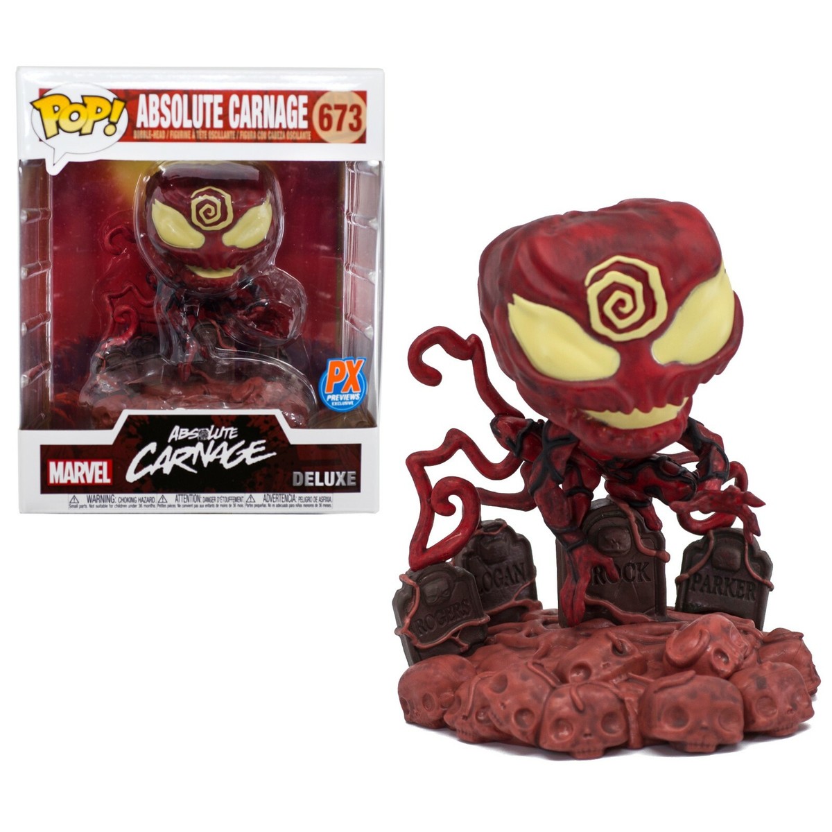Marvel Absolute Carnage Deluxe Funko Pop #673 PX Previews