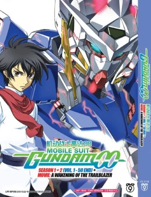 MOBILE SUIT GUNDAM OO SEASON 1-2 VOL.1-50 END + MOVIE ANIME DVD ENGLISH DUBBED - Bild 1 von 4