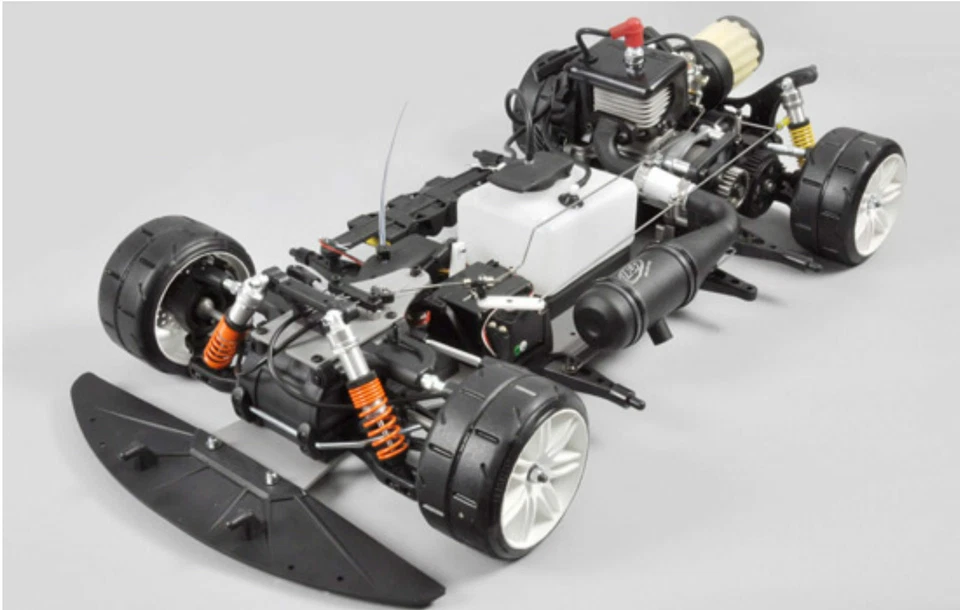 FG Modellsport 1:5 Sportsline 2WD 510 Chassis 23ccm³ FG Trophy gelb - Bild 3 von 4