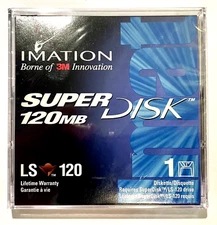 -    IMATION SUPER DISK  120 MB      -       Brand New Sealed