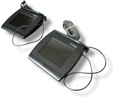  LOT 2 Topaz T-LBK766SE-BHSB-R SignatureGem Pad LCD 4x5 USB Serial