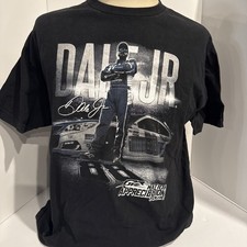 Dale Earnhardt Jr. Black T Shirt Size Small