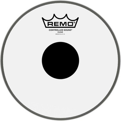 Remo Controlled Sound Black Dot Batter Head 8 in.