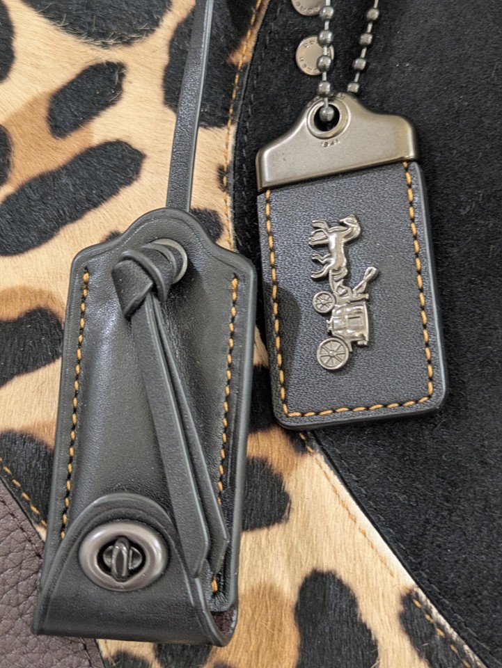 Coach 1941 Limited Edition Rogue 30 Exotic Leopard Patchwork | eBay