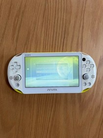 Excellent PS Vita PCH-2000 Lime Green White  Tested